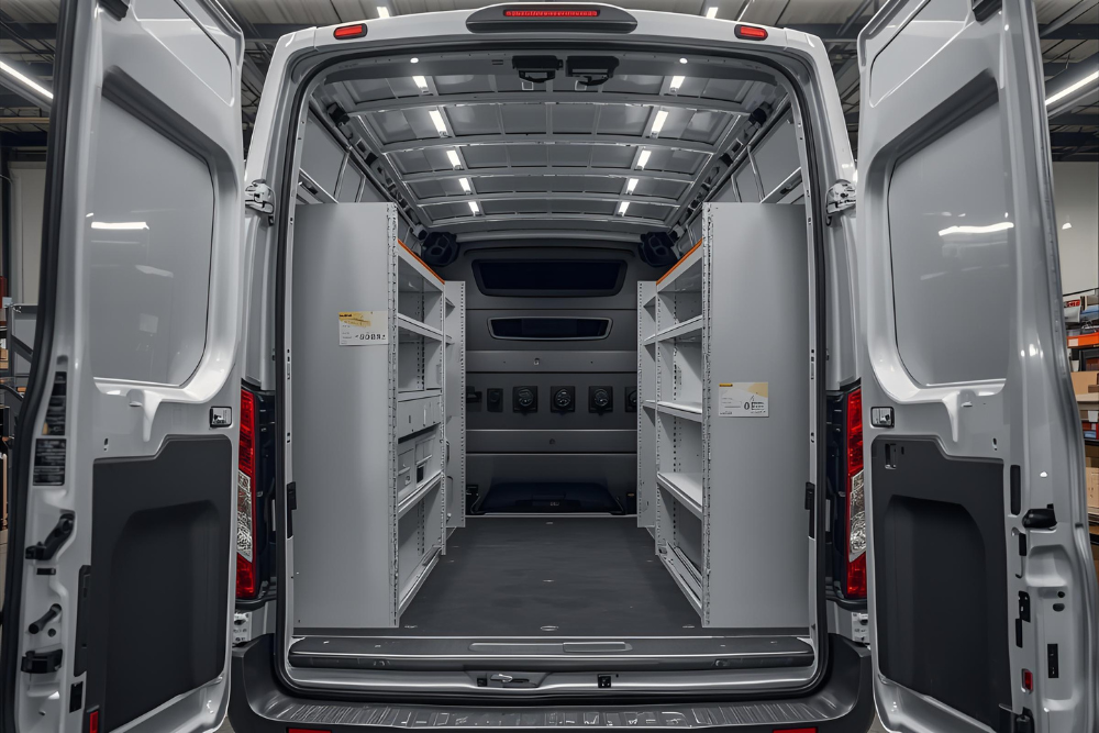 White being modified for fleet use