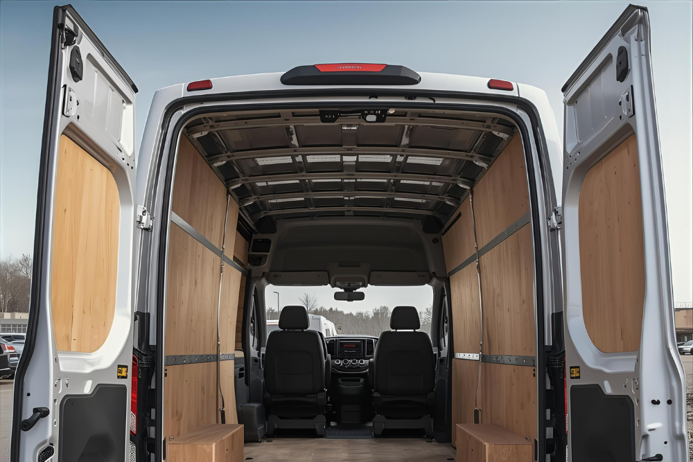 Seat stripping for shelves installation