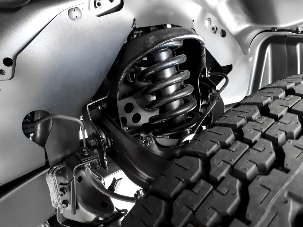 Visible car suspension system