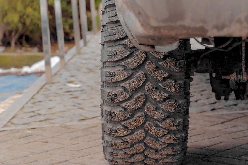 Large all-terrain tires