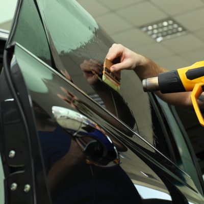 TInt installer is heating up the window tint