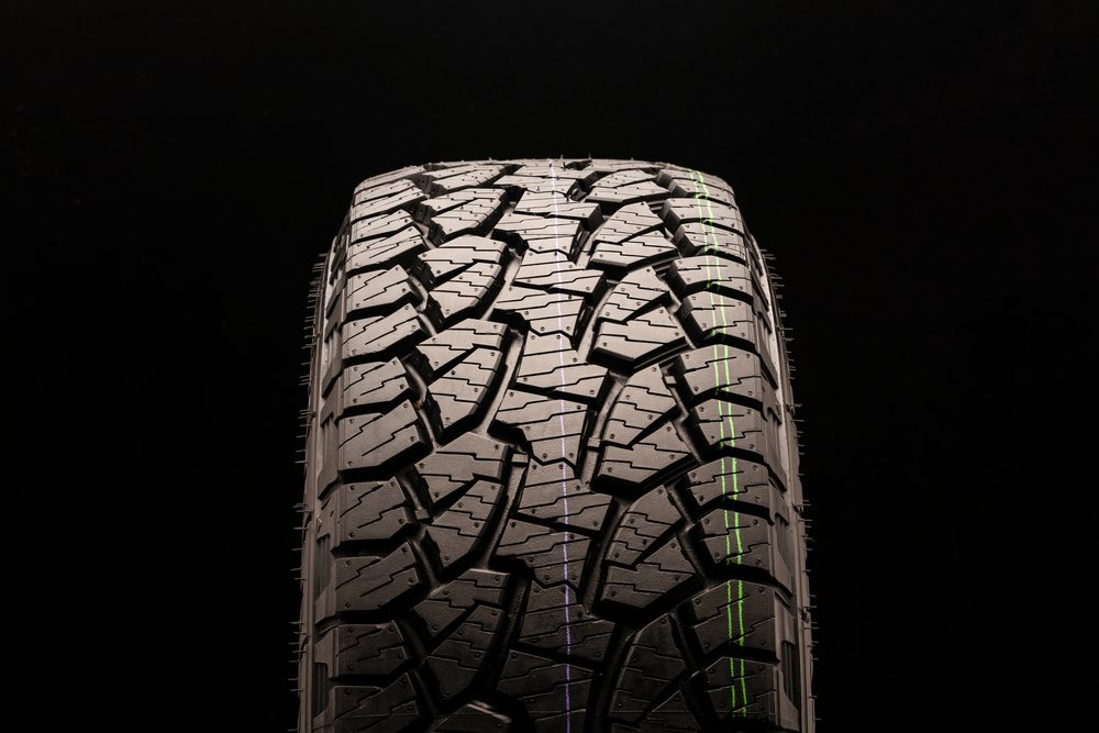 Brand new tires with thick groove Brand new tires with thick groove